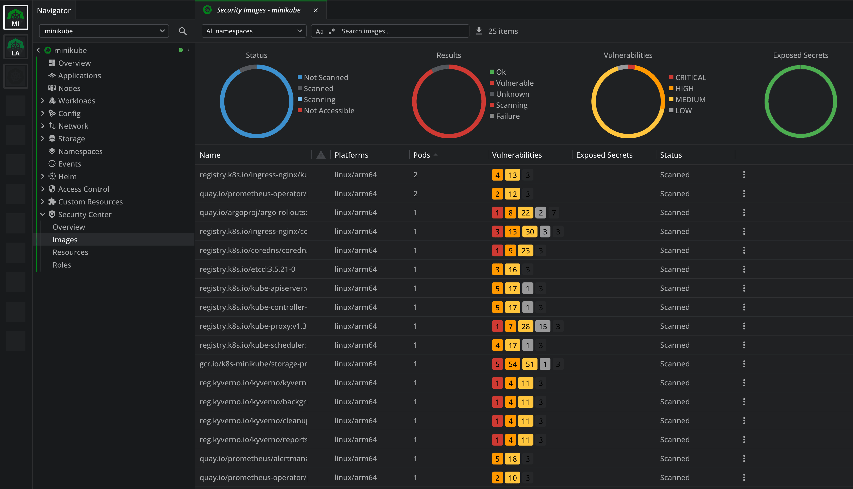 Lens Security Center