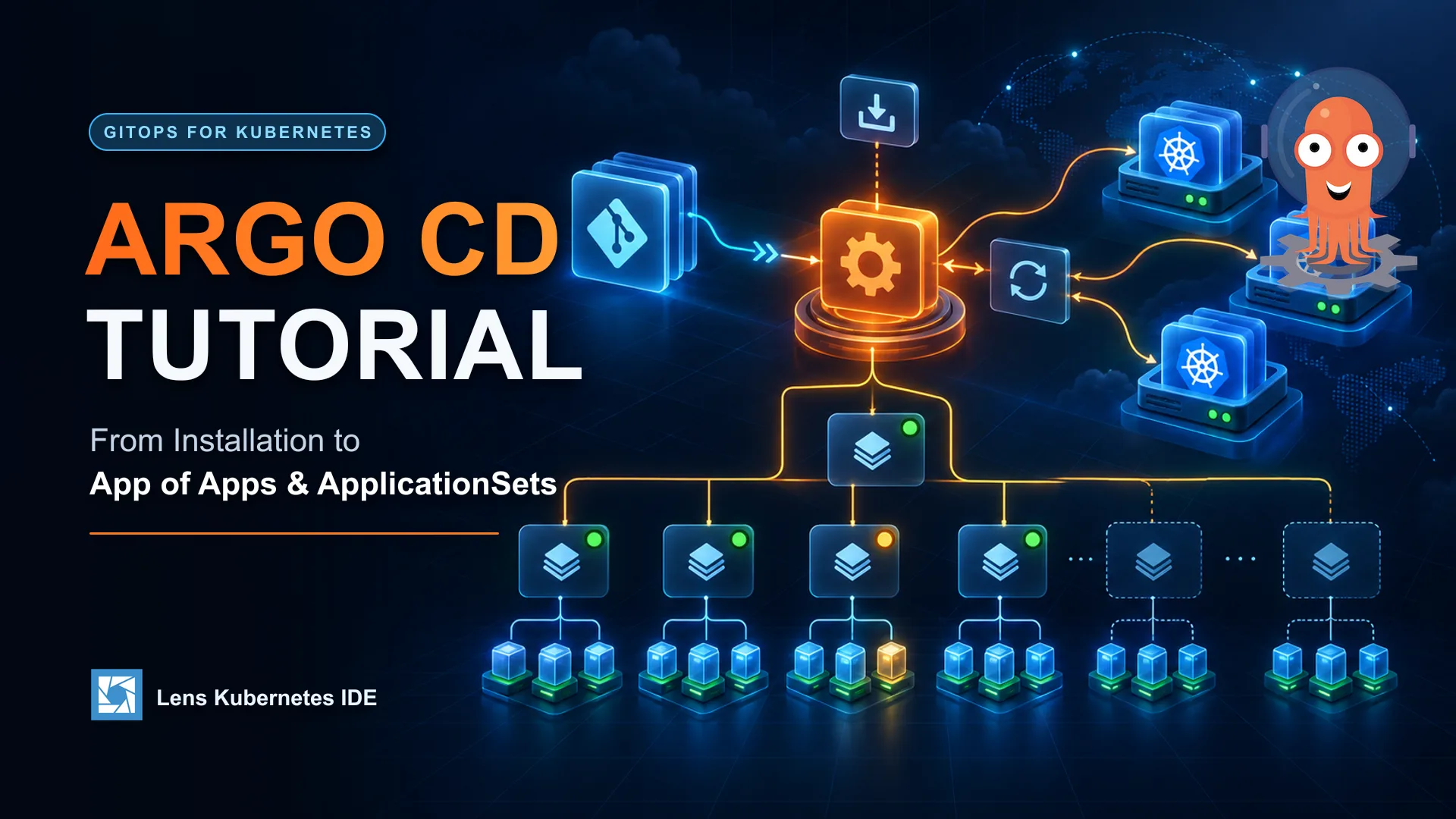 Argo CD Tutorial: From Installation to App of Apps and ApplicationSets