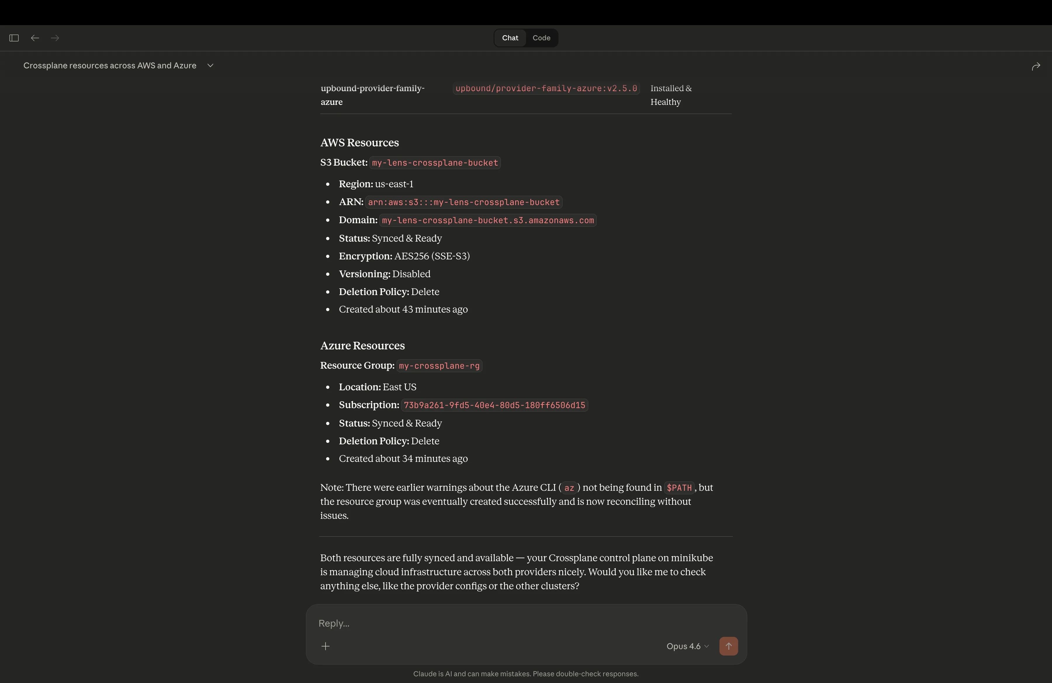 Crossplane in the Lens MCP Server