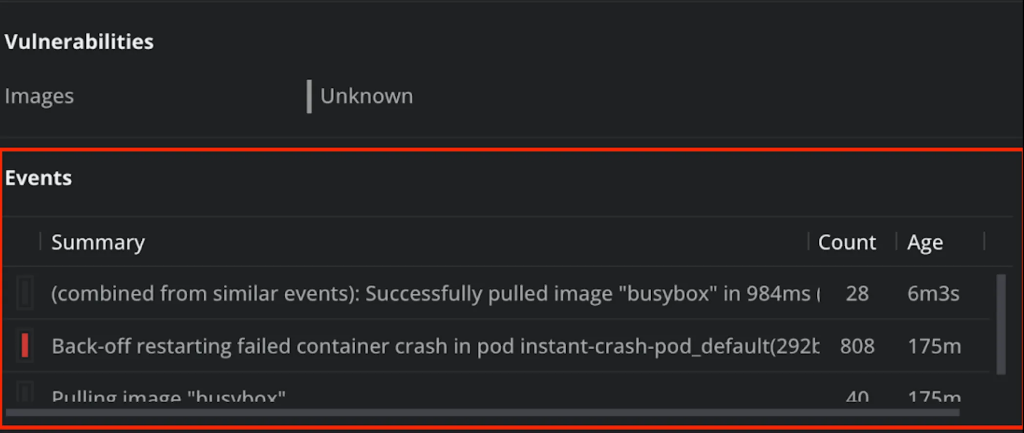 Lens Pod events