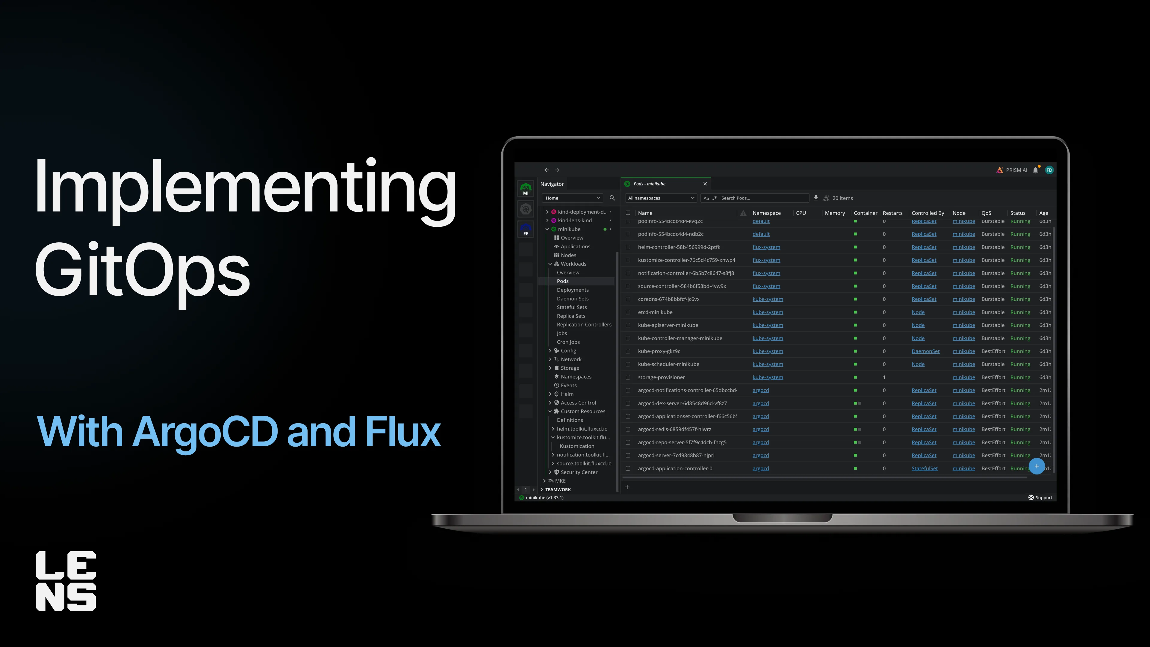 GitOps for Kubernetes with ArgoCD and Flux