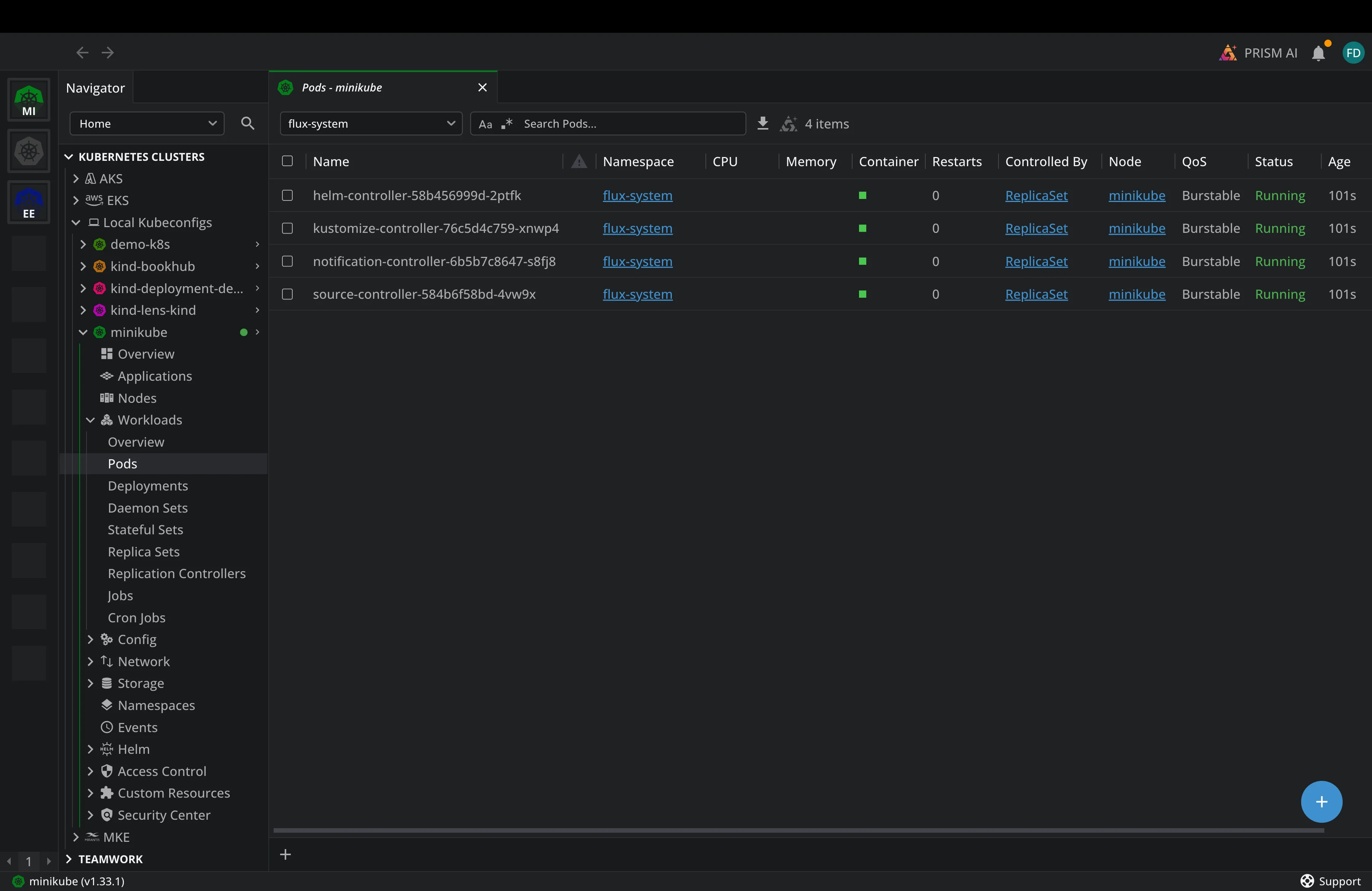 ArgoCD installed application