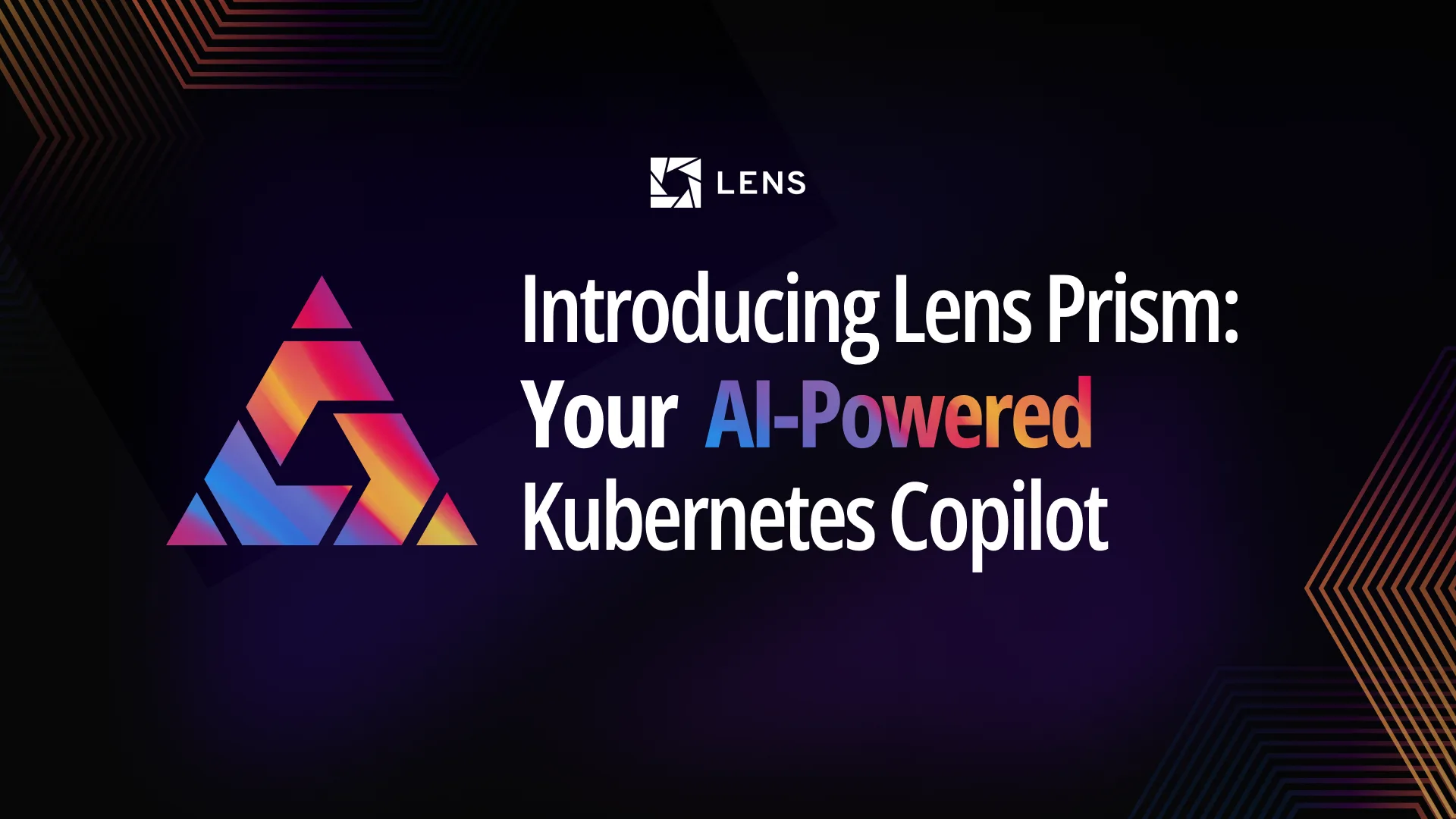 Lens Prism conversational assistant inside Lens Desktop