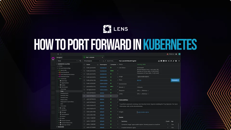 Kubectl port-forward guide for Kubernetes developers
