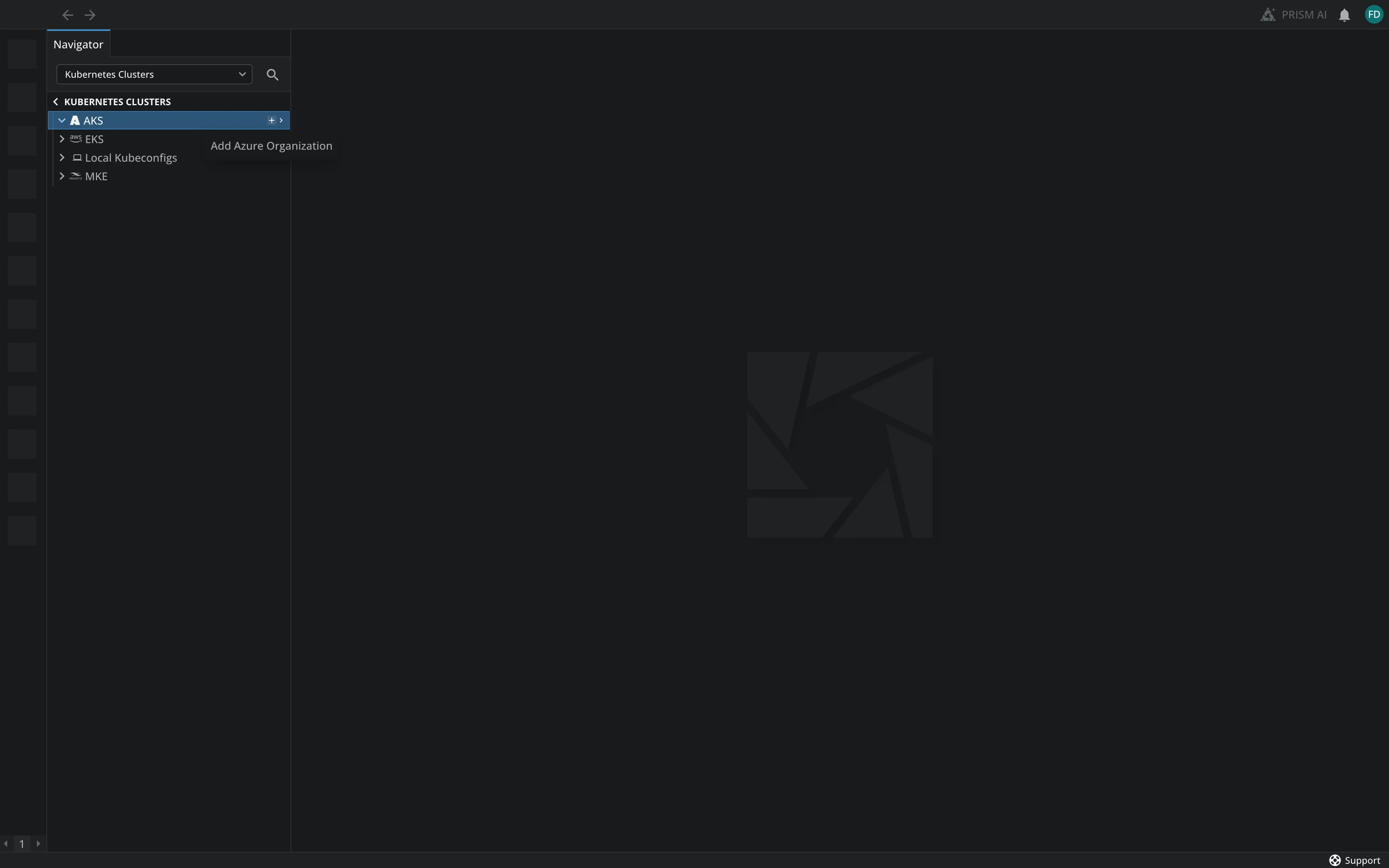 Add Azure Organization
