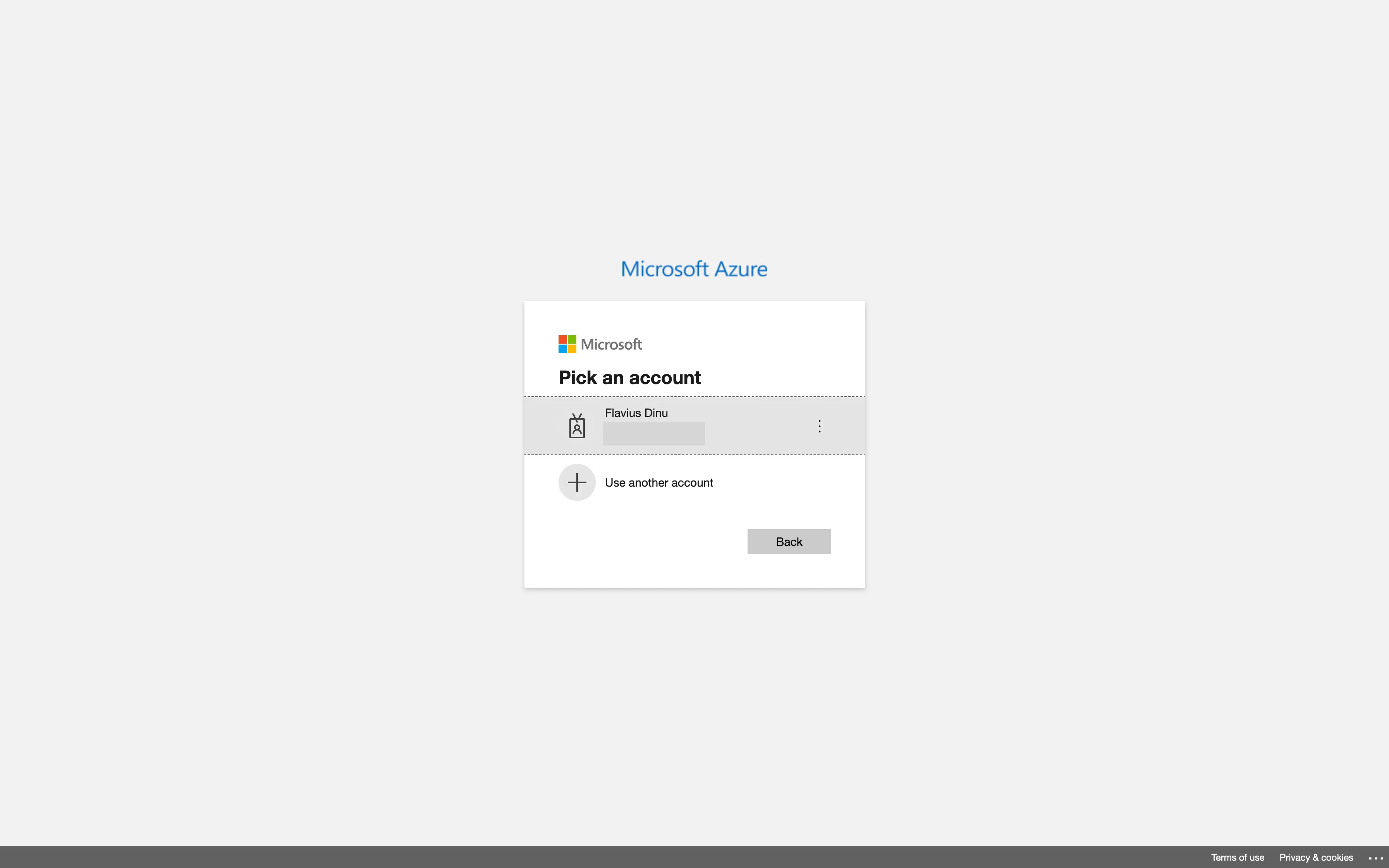 Azure Credentials