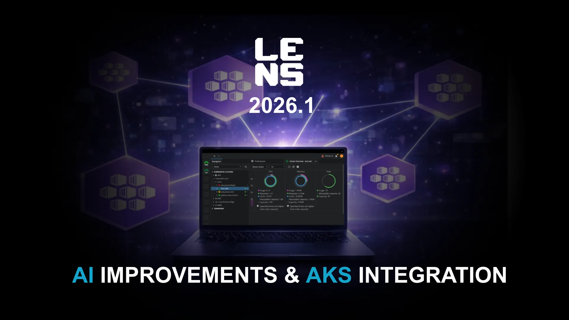 Lens 2026.1 release with Azure integration and AI improvements