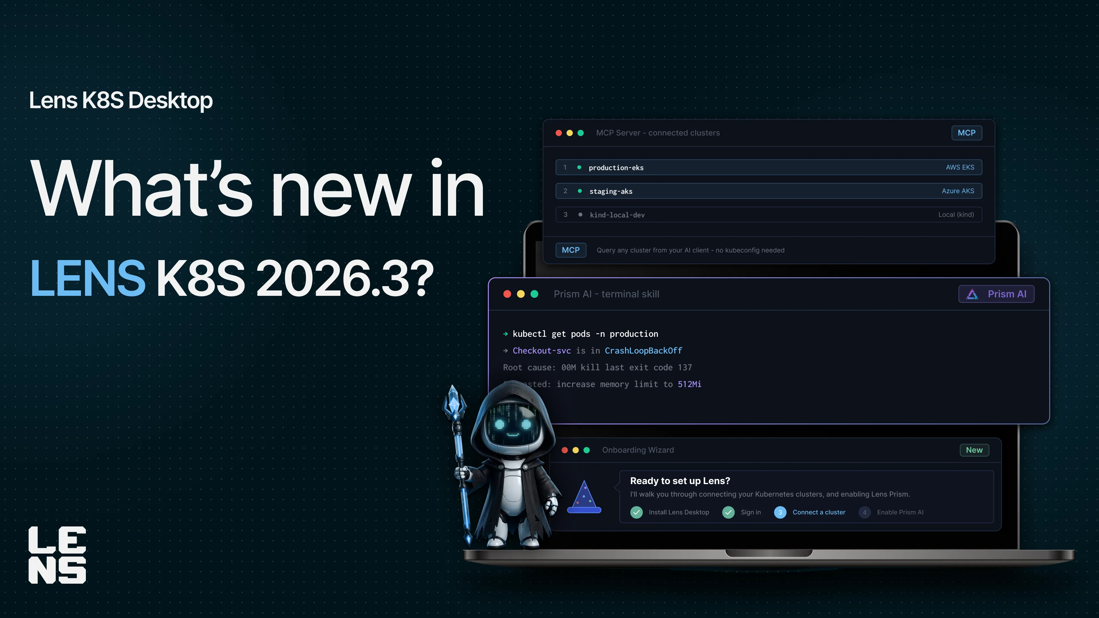Lens Kubernetes IDE 2026.3 release banner