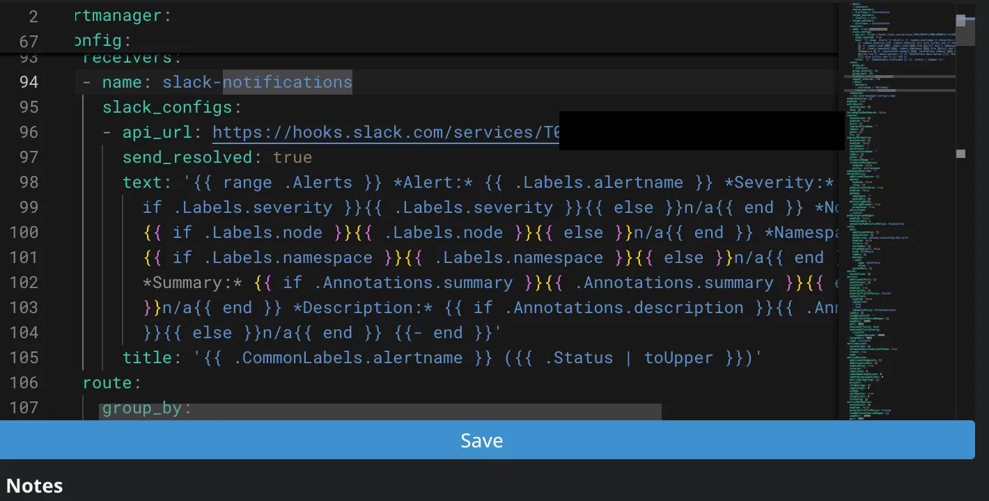 Slack API URL